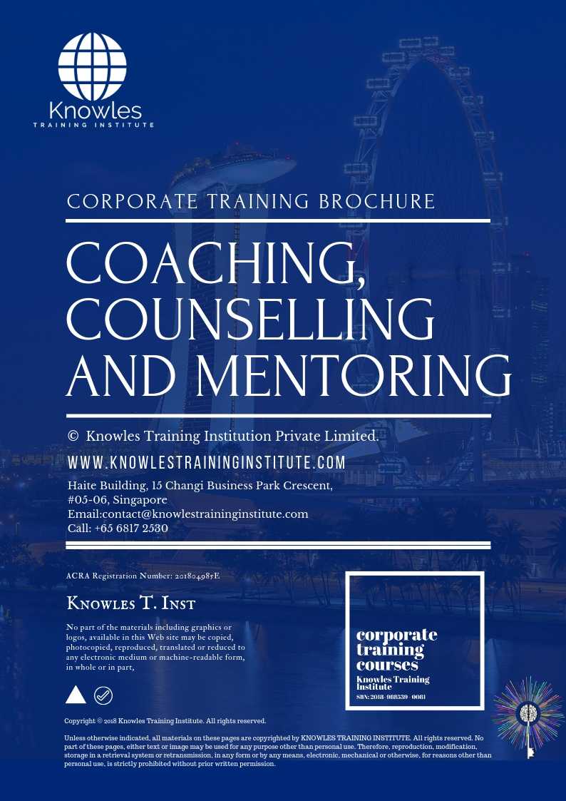 Coaching, Counselling And Mentoring Course in Poland Brochure
