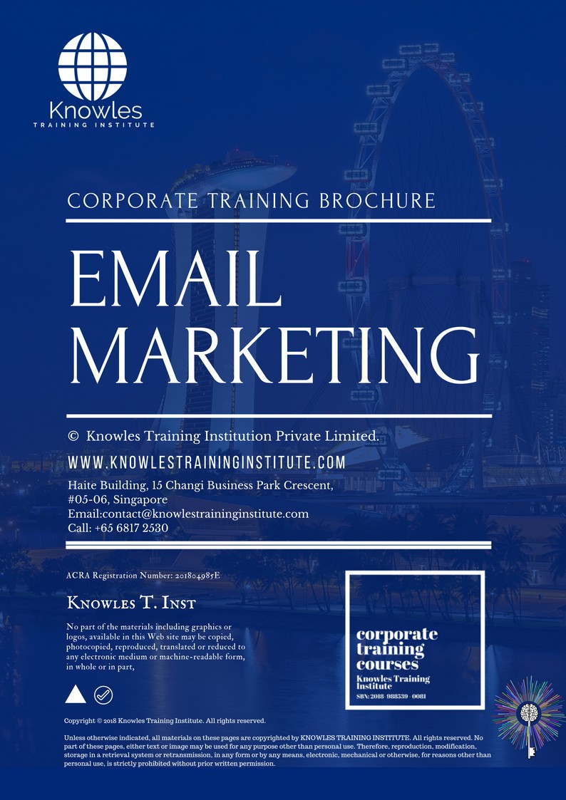 Course Brochure For Email Marketing in Poland
