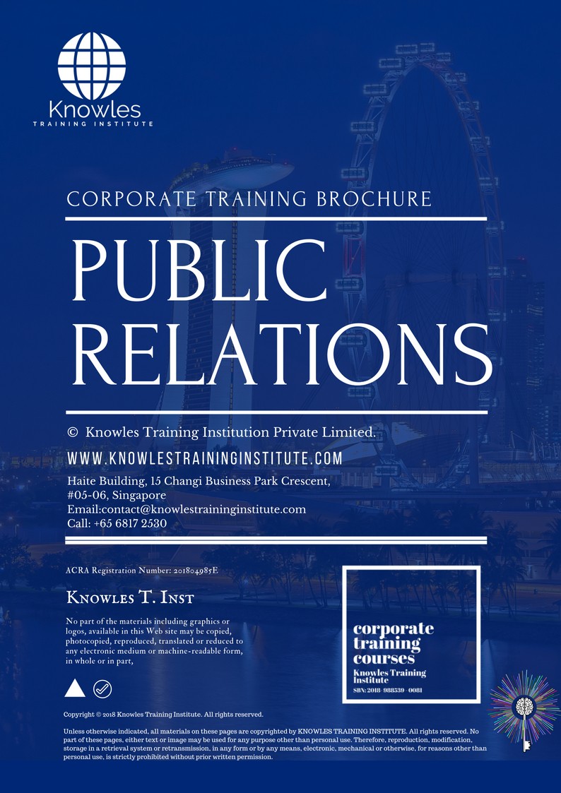 Course Brochure For Public Relations in Poland
