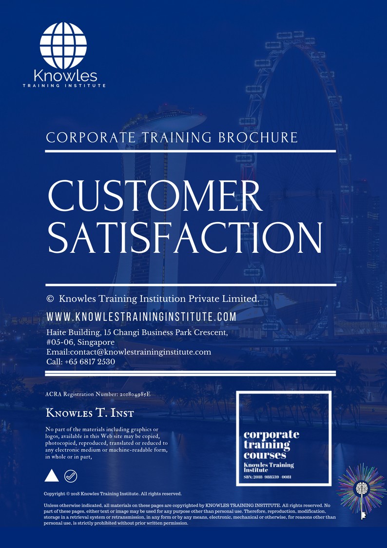 Customer Satisfaction Course in Poland Brochure