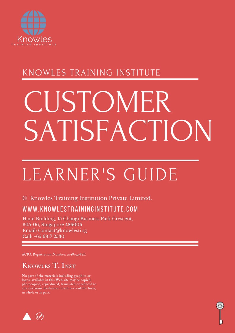 Customer Satisfaction Course in Poland Learner’s Guide