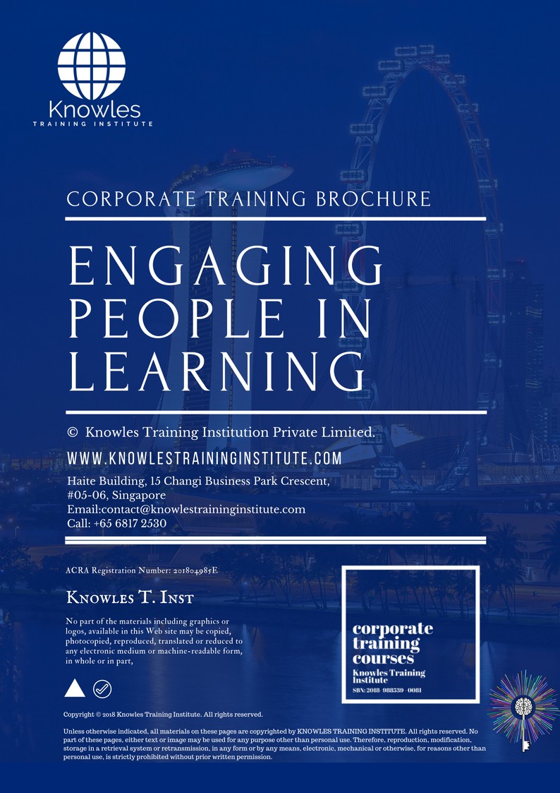 Engaging People In Learning Course in Poland Brochure