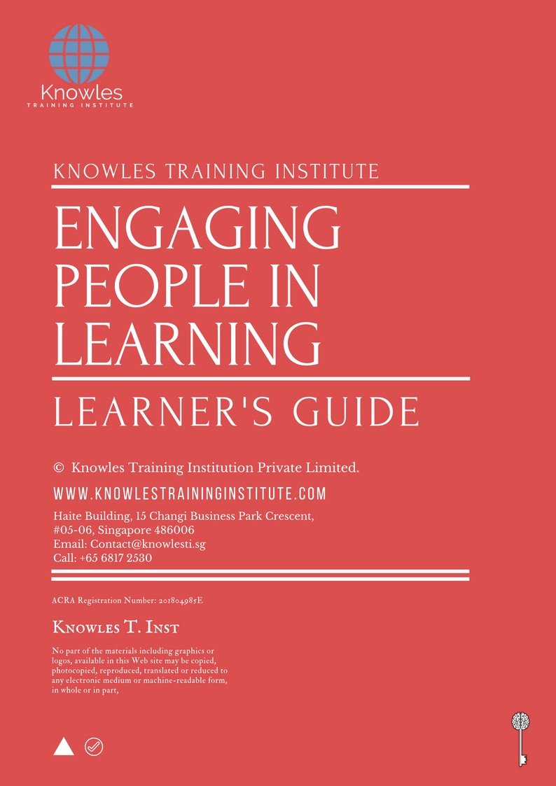Engaging People In Learning Course in Poland Learner’s Guide