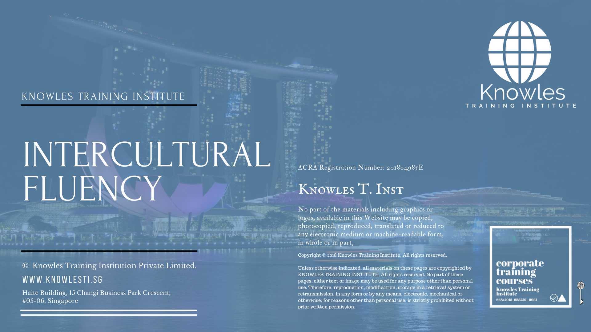 Intercultural Fluency Training Course in Poland