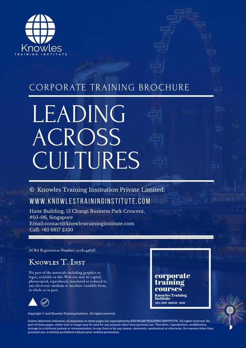 Leading Across Cultures Training Course in Poland Brochure