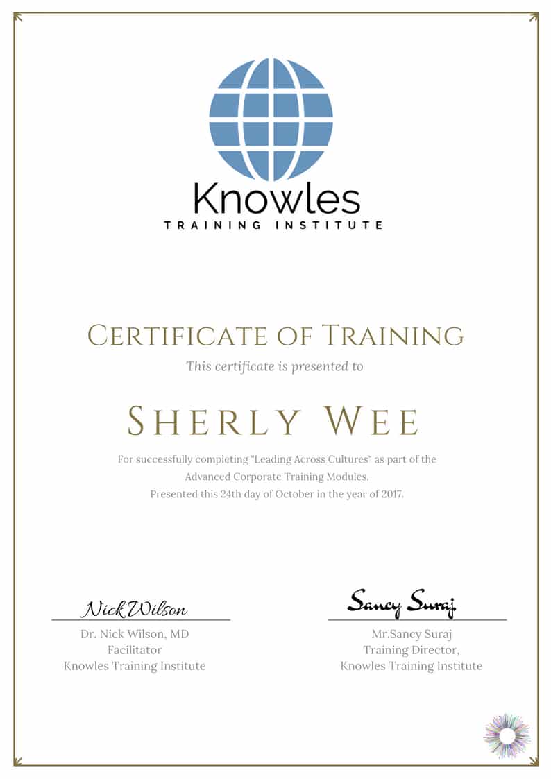 Leading Across Cultures Training Course in Poland Certification