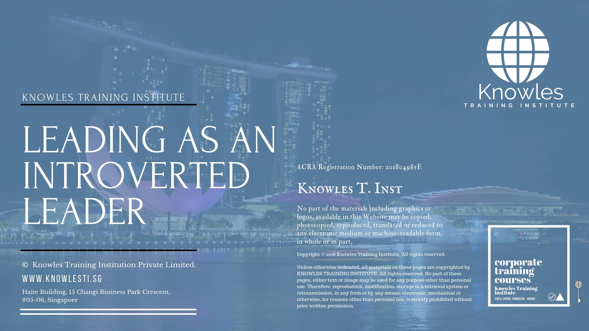 Leading As An Introverted Leader Training Course in Poland