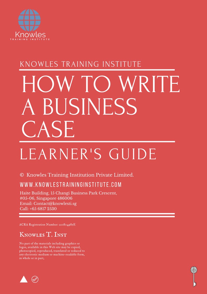 Learner’s Guide For How To Write A Business Case Course in Poland