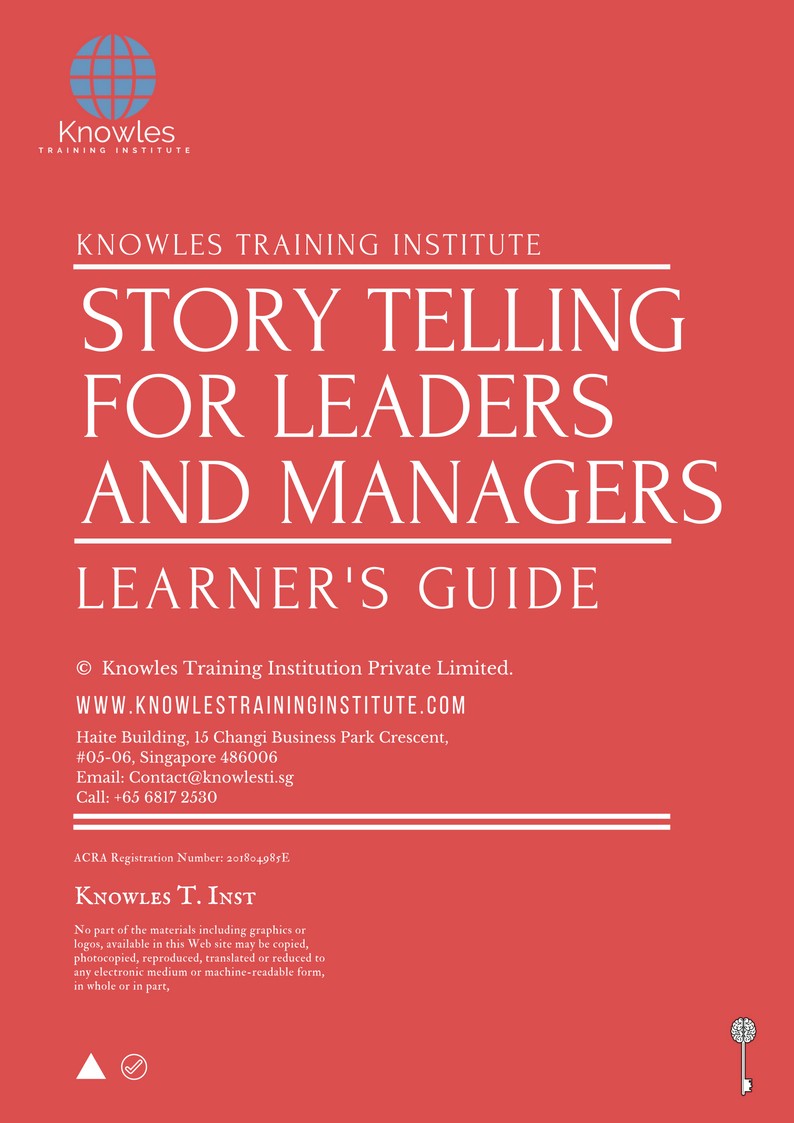 Learner’s Guide For Storytelling For Leaders And Managers course in Poland