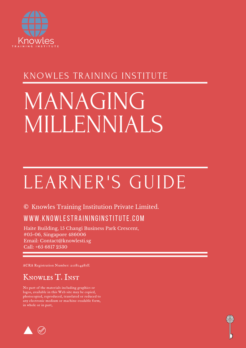 Managing Millennials Course in Poland Learner’s Guide