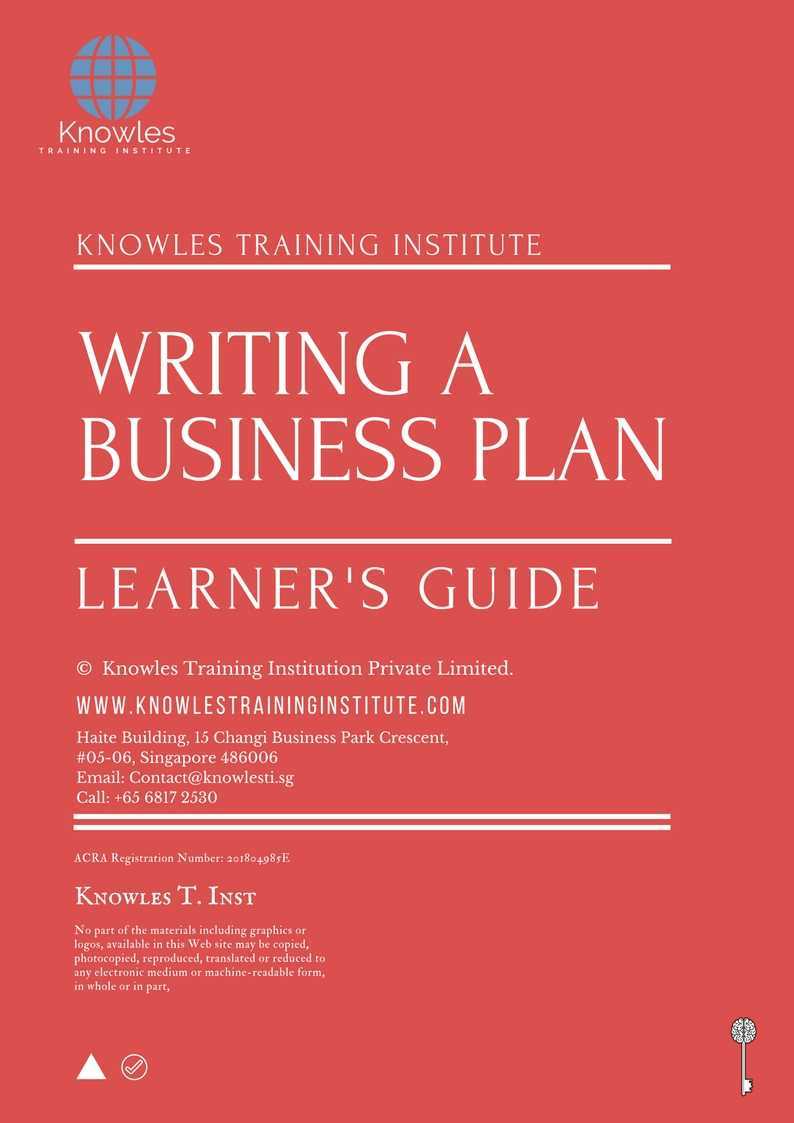 Writing A Business Training Course in Poland Learner_s Guide