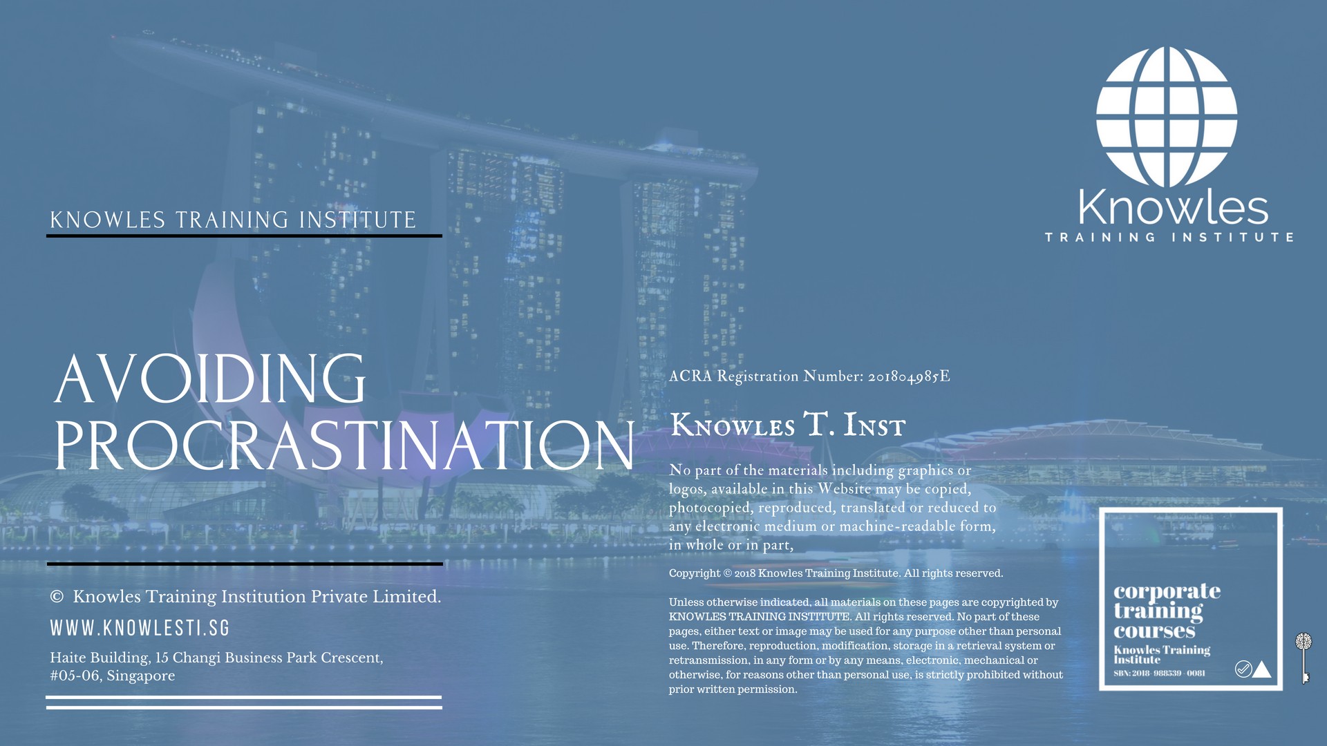 Avoiding Procrastination Training Course in Poland