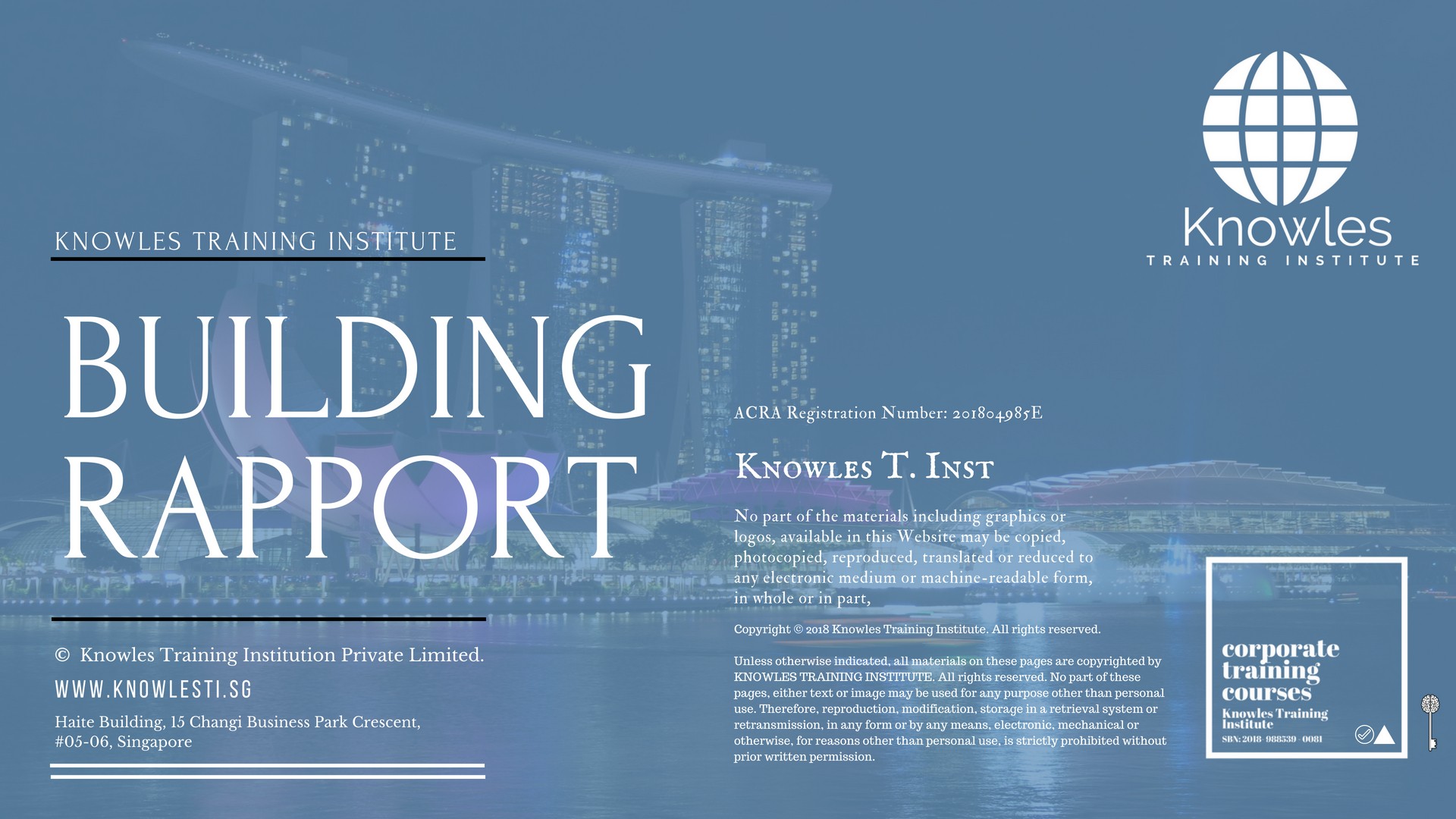 Building Rapport Training Course in Poland