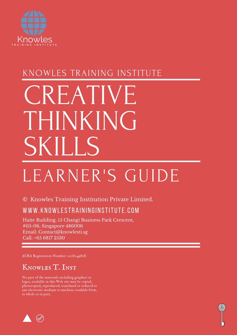 Creative Thinking Skills Learner’s Guide Training Course in Poland