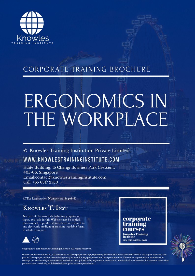 Ergonomics In The Workplace Training Course in Poland Brochure