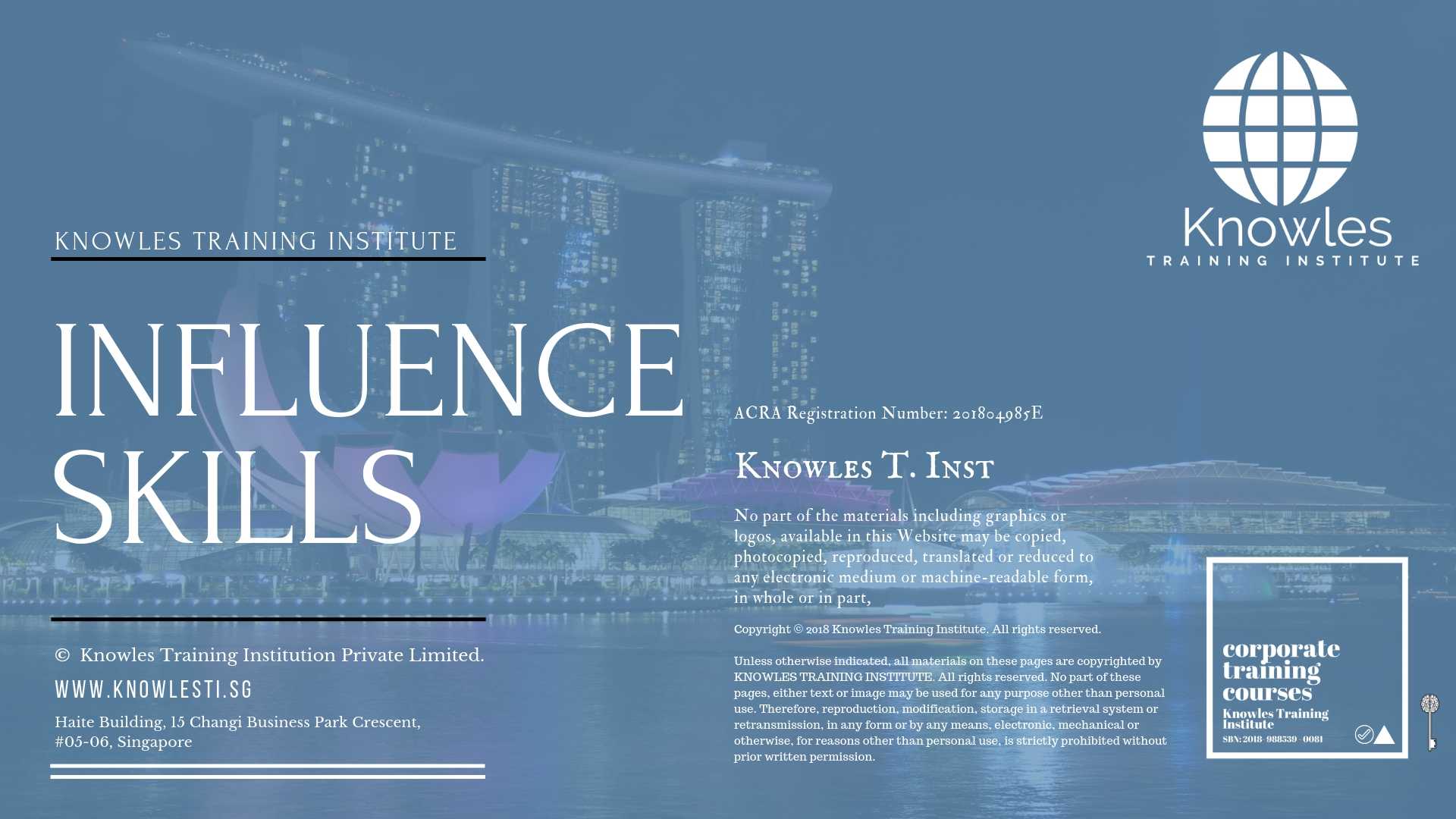 Influence Skills Training Course in Poland