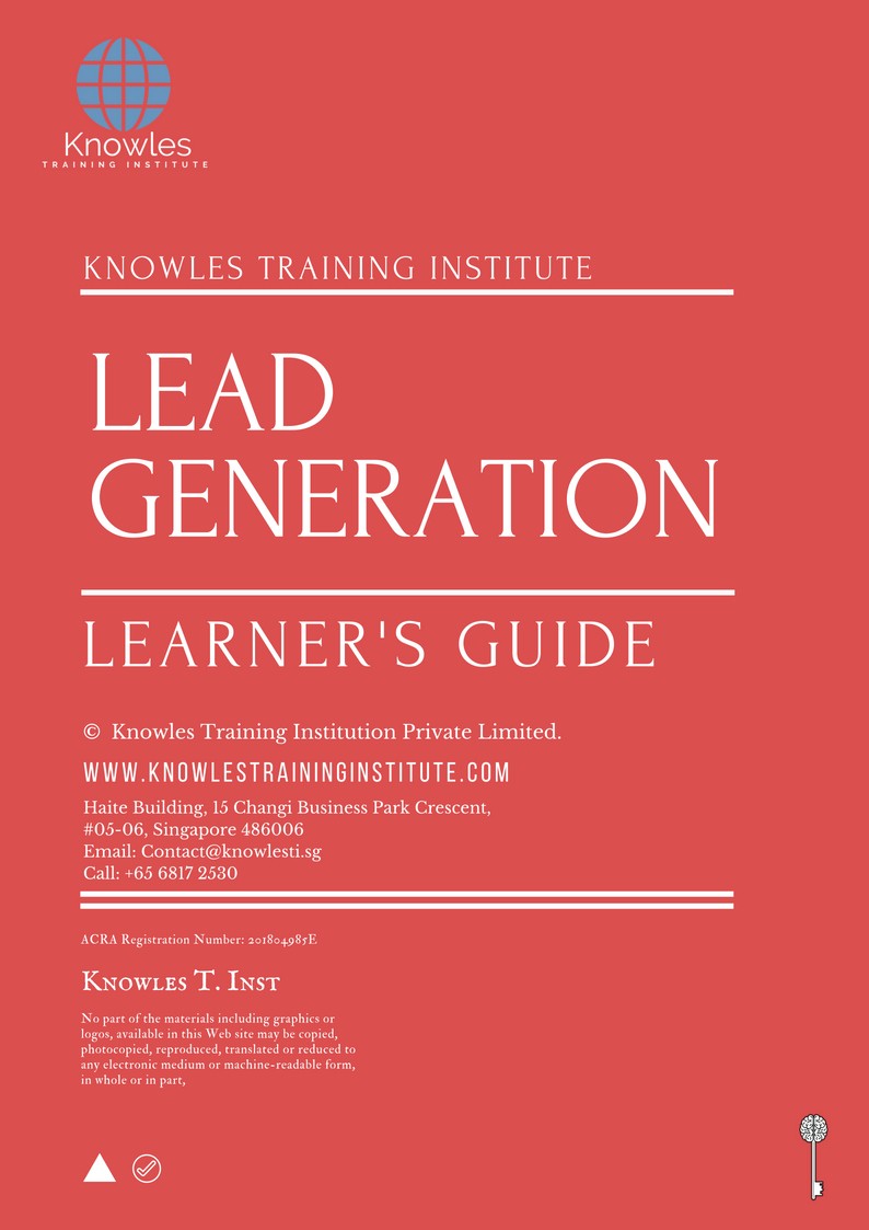 Lead Generation Course in Poland Learner’s Guide