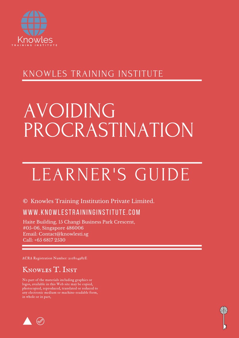 Learner’s Guide For Avoiding Procrastination Training Course in Poland