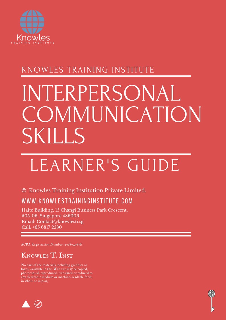 Learner’s Guide For Interpersonal Communication Skills Course in Poland