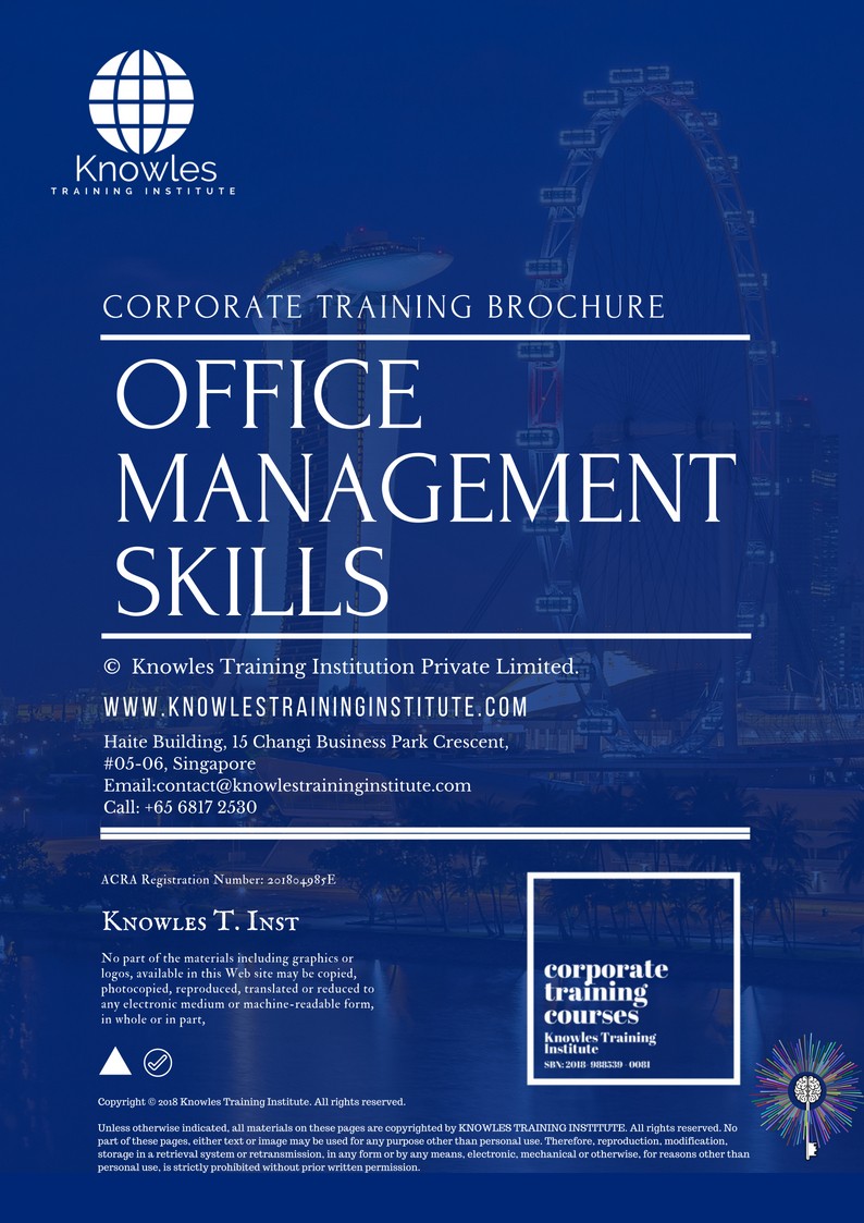 Office Management Skills Training Course in Poland Brochure