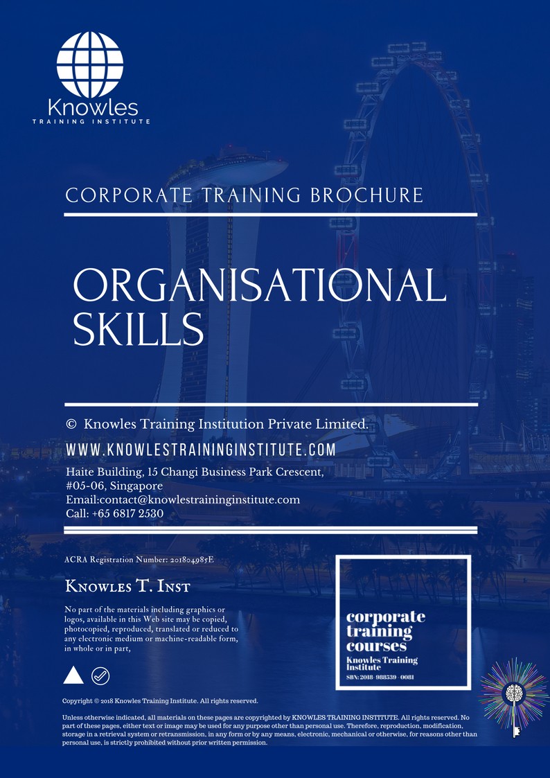 Organisational Skills Training Course in Poland Brochure