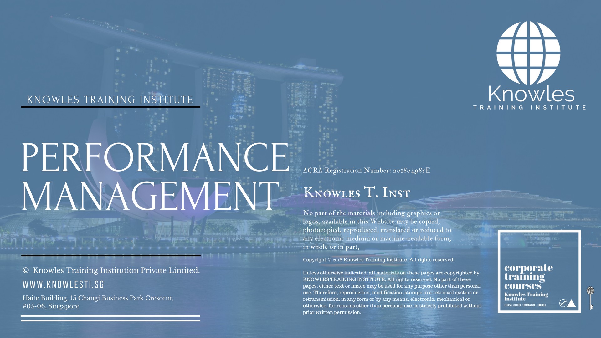 Performance Management Training Course in Poland