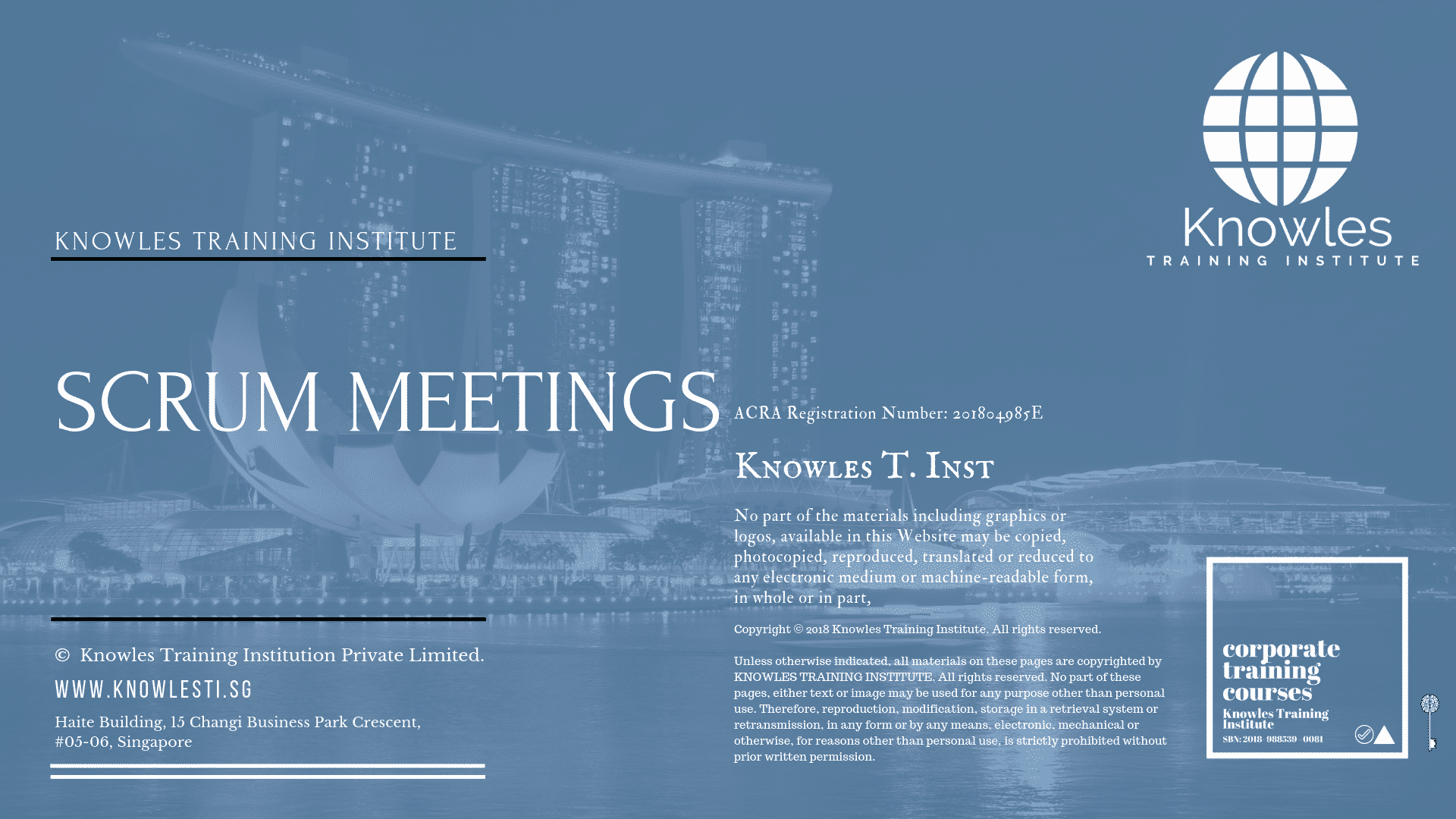 Scrum Meetings Training Course in Poland