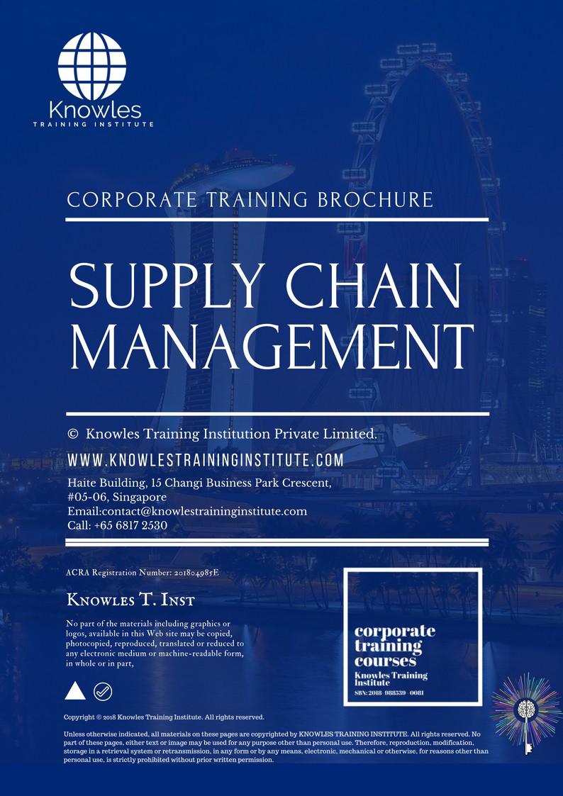 Supply Chain Management Training Course in Poland Brochure