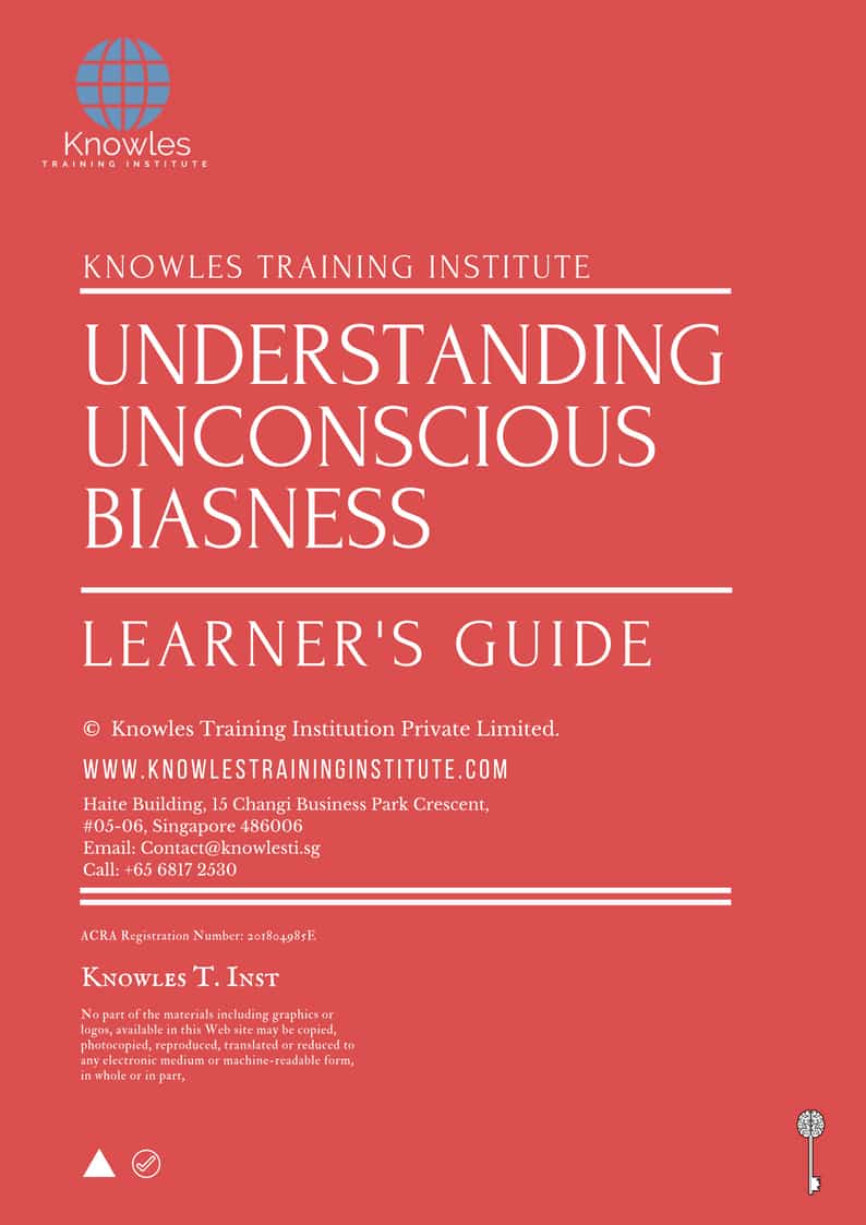 Understanding Unconscious Biasness Training Course in Poland Learner’s Guide